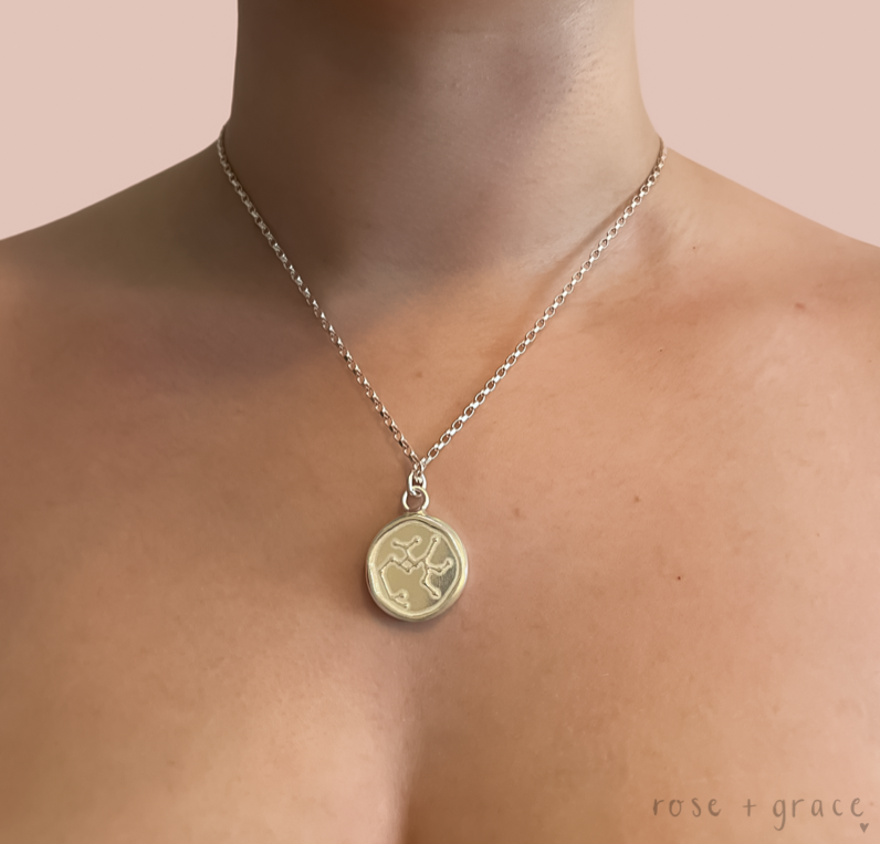 Sagittarius Zodiac Pendant Necklace